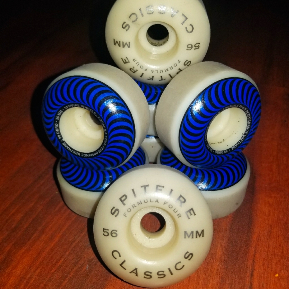 Used Spit fire skate park wheels (8wheels)